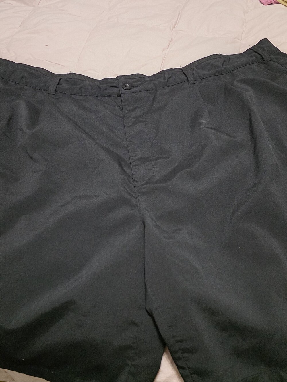 Reebok Black Flat-Front Men's Shorts GOLF 58 WAIST